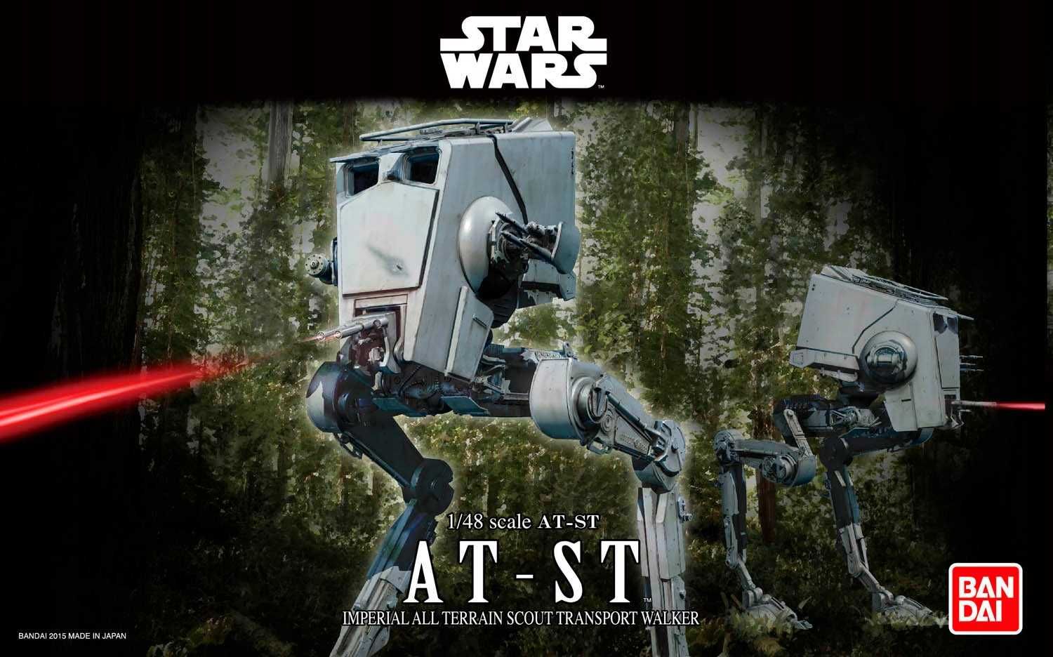 Model plastikowy Bandai Revell AT-ST 1:48 Star Wars Gwiezdne Wojny New