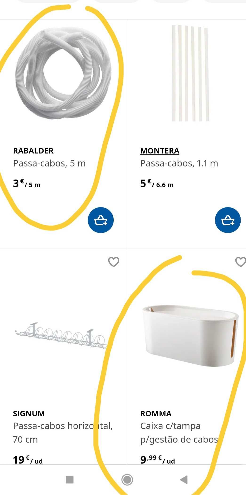 Várias peças IKEA (1 Oferta)