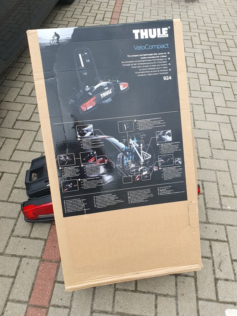 Bagażnik rowerowy Thule VeloCompact 924 na hak