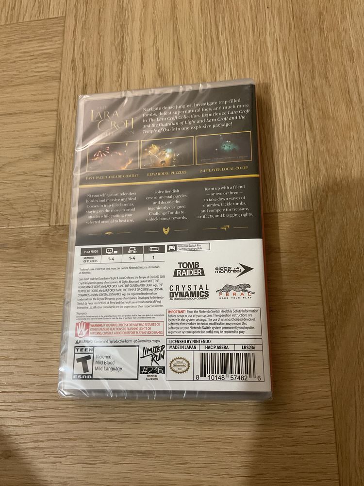 Gra Nintendo Switch The Lara Croft Collection Nowa w folia