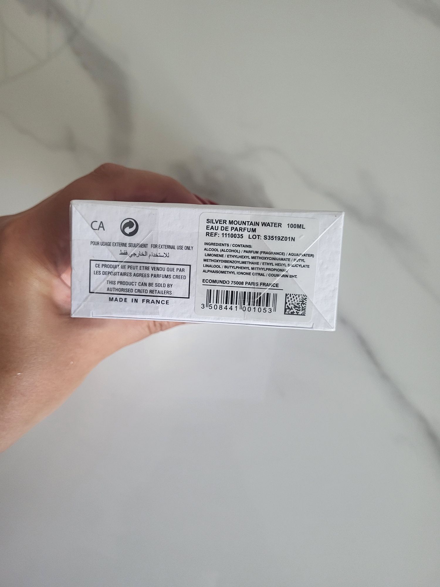 Creed Silver Mountain Water (Парфюм) 100 мл
