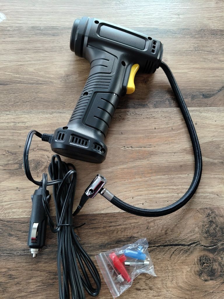 Pompka elektryczna do opon, kompresor powietrza, wtyczka samochodowa