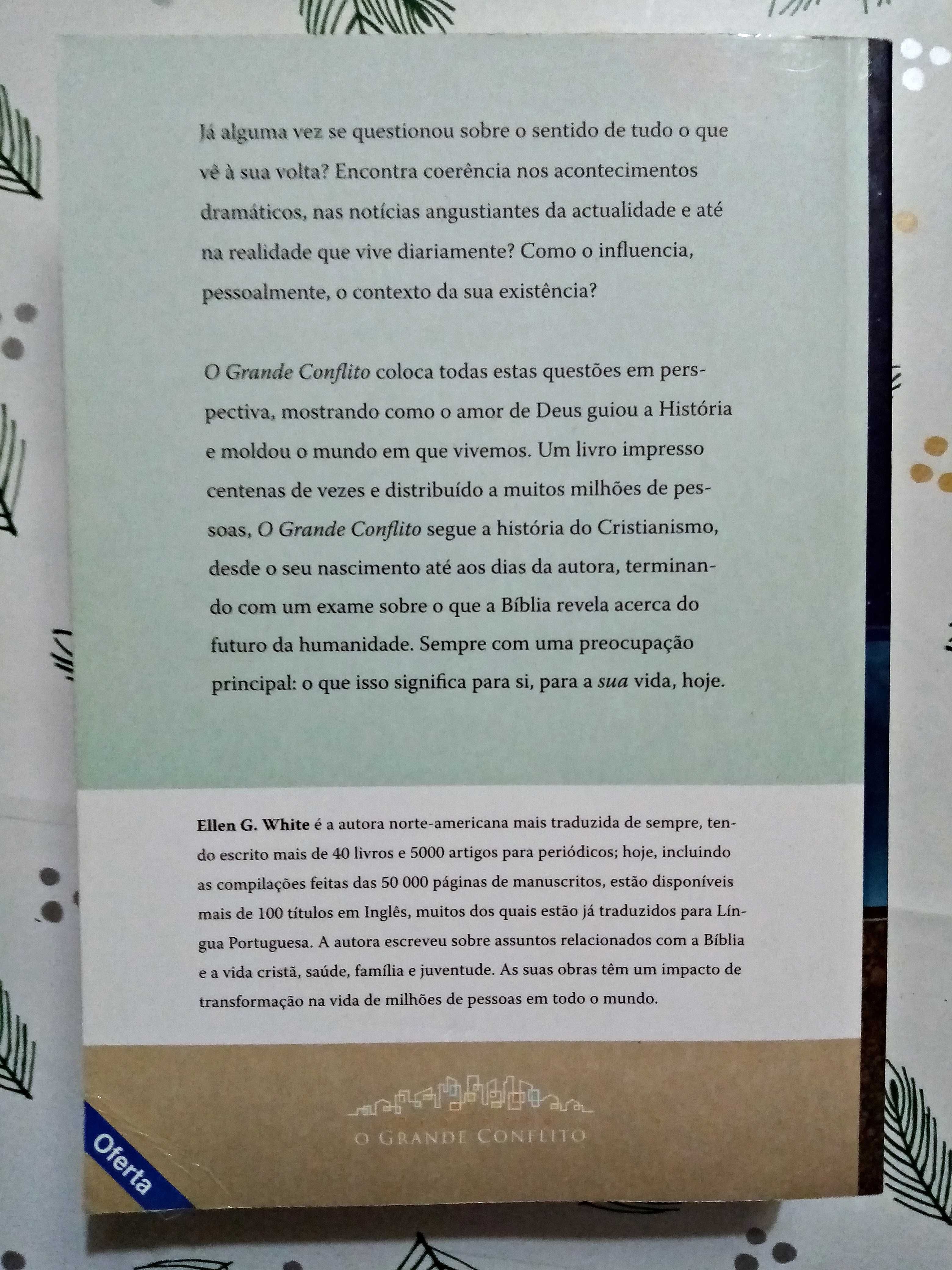 O Grande Conflito - Ellen G. White = 8 euros