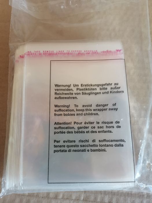 Przezroczyste woreczki 8x12cm