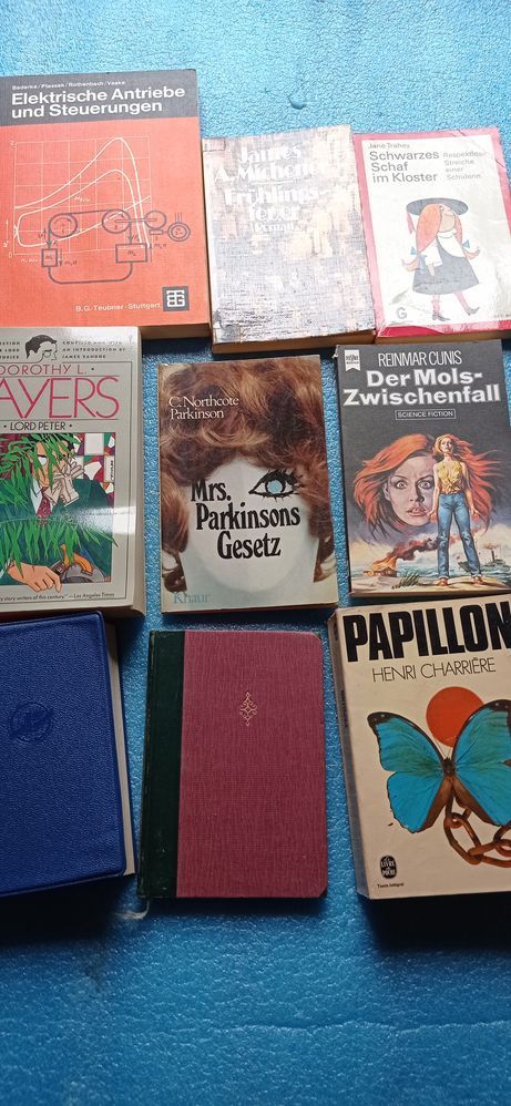 Książki Ogromny karton książek Niemieckich 100 sztuk