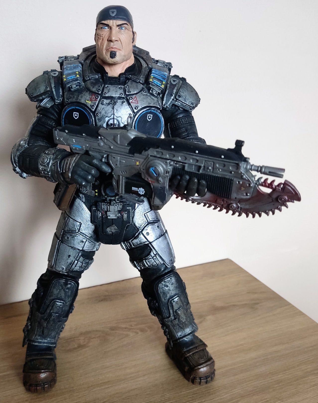 Gears of War Marcus Fenix Neca duża figurka Xbox One Series X PC 360.