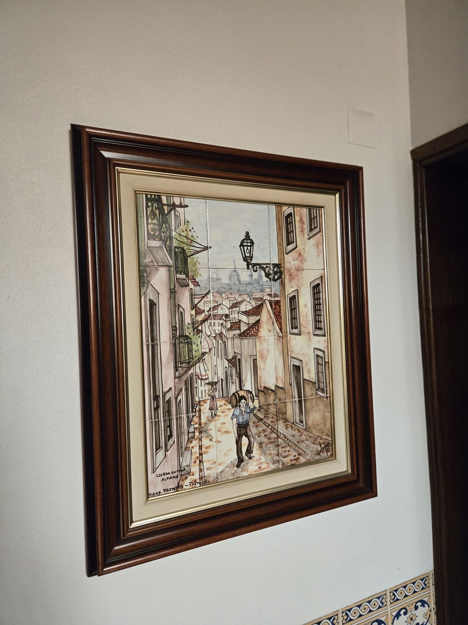 Painel de azulejos de alfama