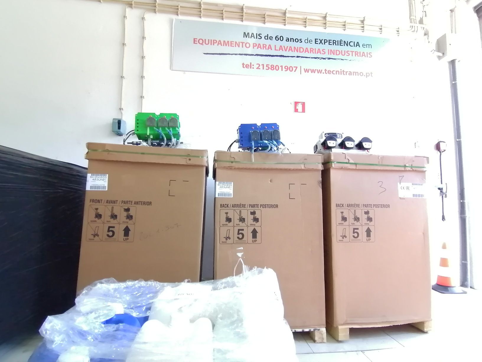 Doseadores e detergentes lavandaria Self-service e industrial Covid-19