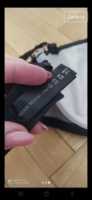 Biustonosz stanik bardotka