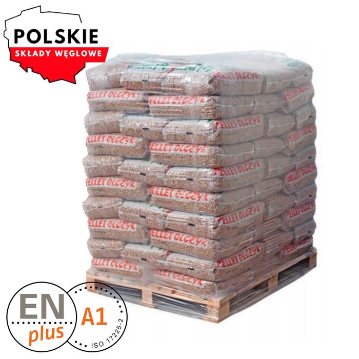 Pelet Tartak Olczyk pellet Certyfikowany A1 DIN PLUS 1050kg- 1590zł