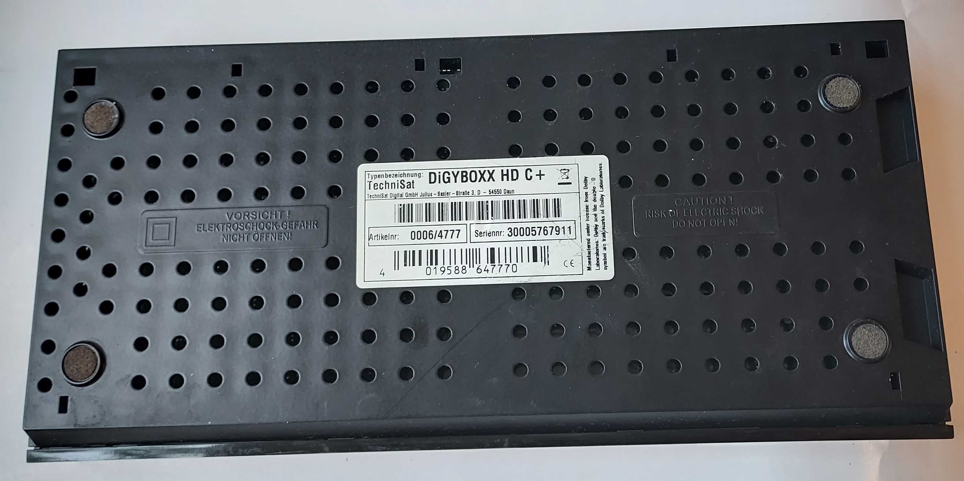 Dekoder tuner satelitarny DiGYBOXX HD C+  niemieckiej firmy TechniSat