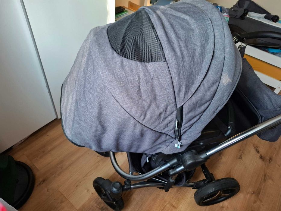 Wózek gondola+spacerówka 2w1 Bebetto Tito Premium Class