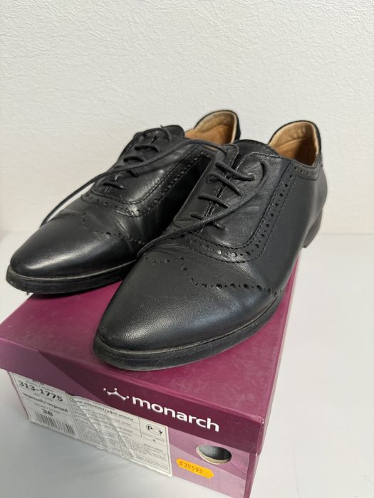 Шкіряні оксфорди жіночі Monarch