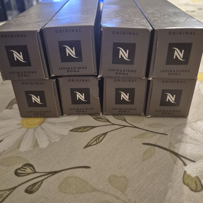 Kapsułki mielonej kawy Nespresso