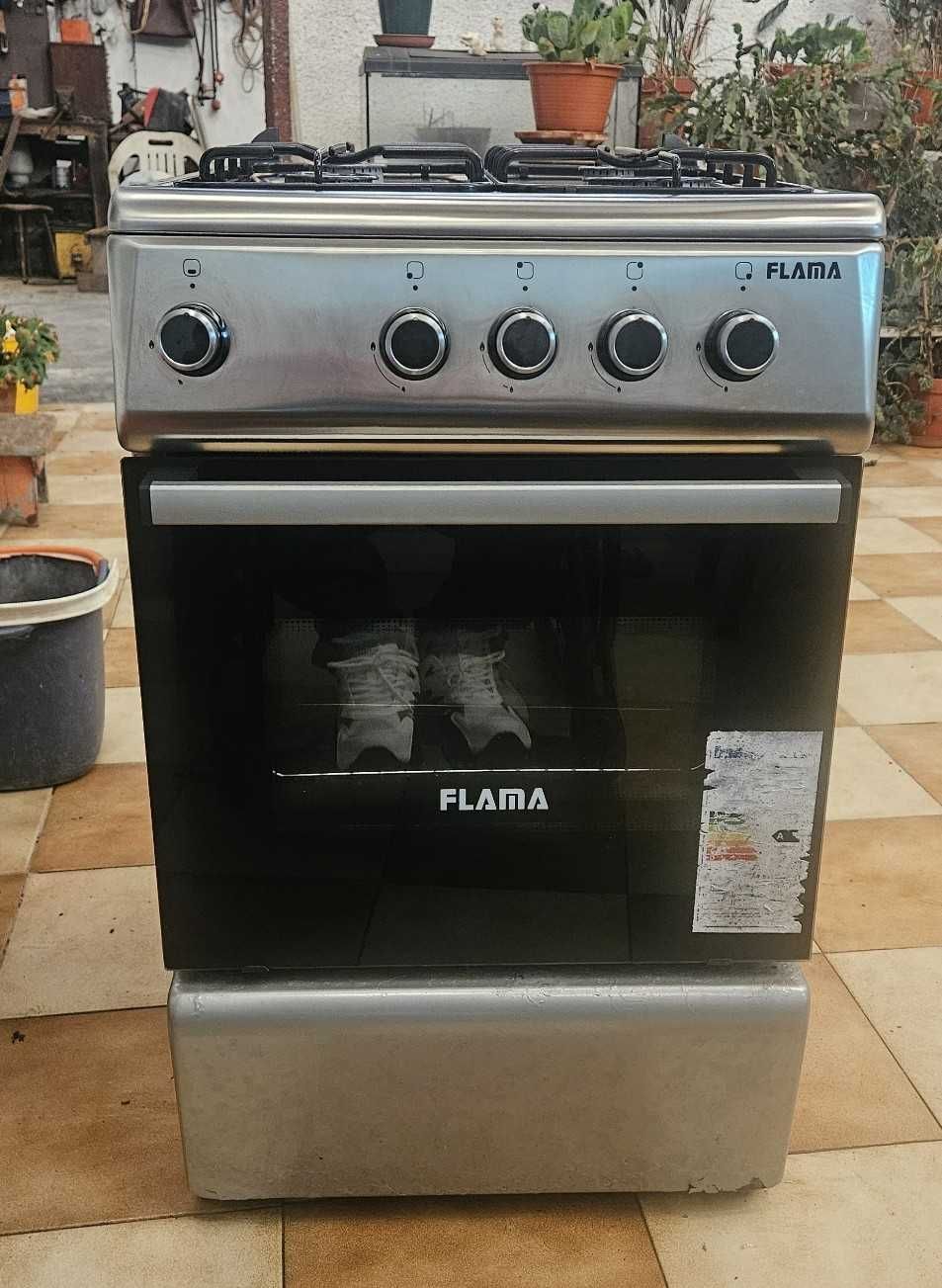 fogao a gas inox flama