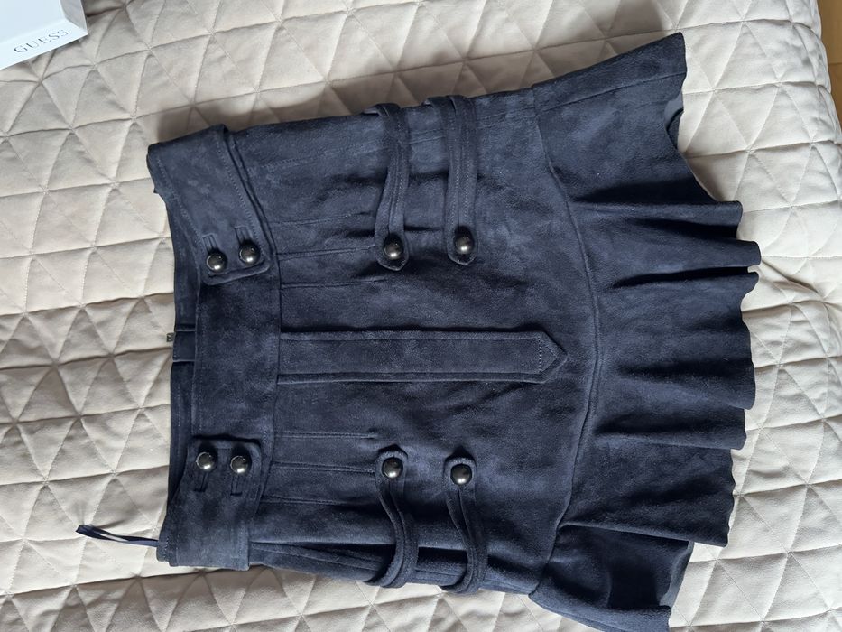 spódnica Isabel Marant zamszowa