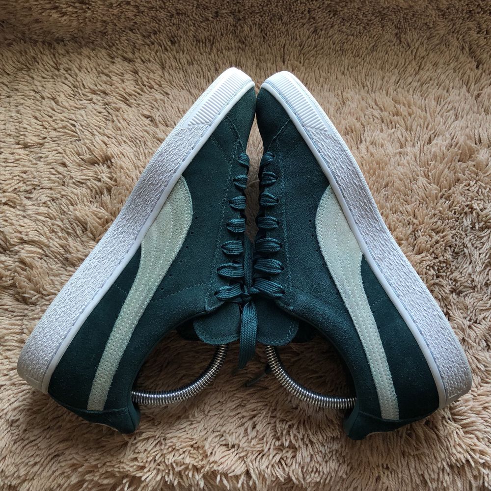 Кеди Puma suede green