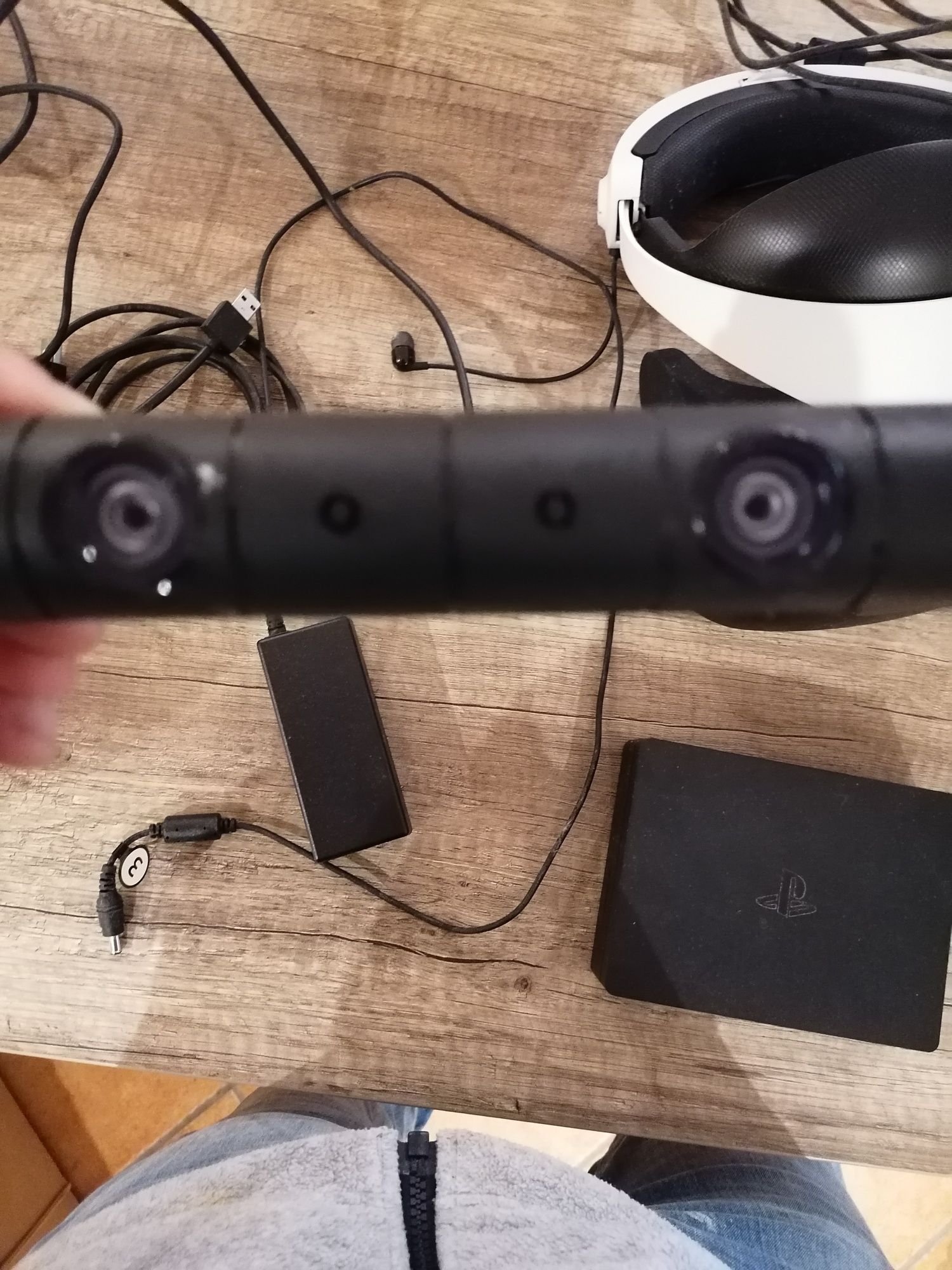 Óculos realidade virtual + controlador de mira ps4