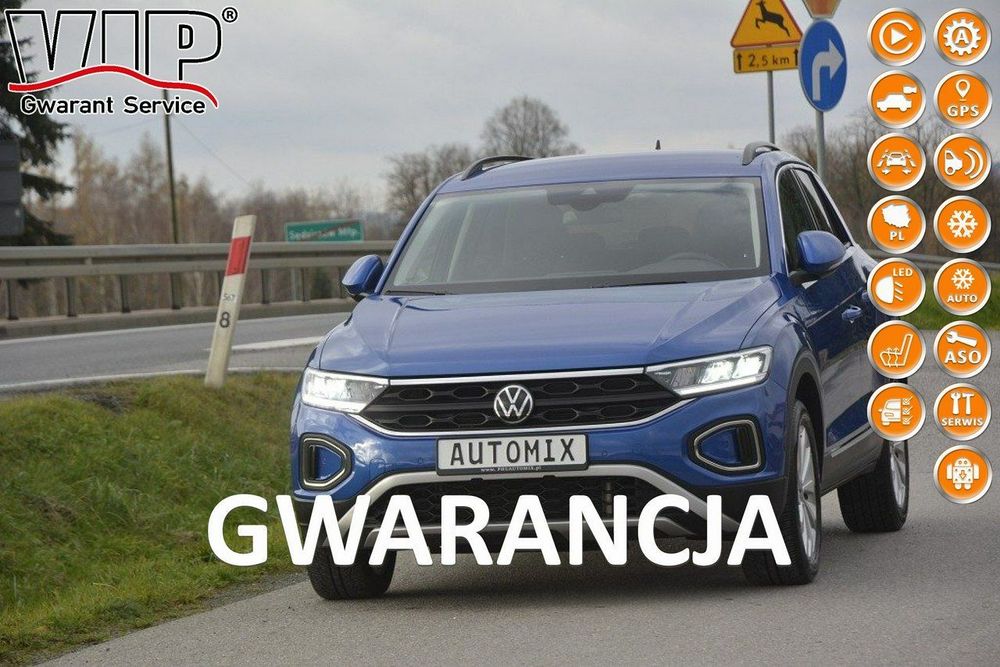 Volkswagen T-Roc 1.5 TSI DSG automat gwarancja przebiegu Life Android Auto Car Play