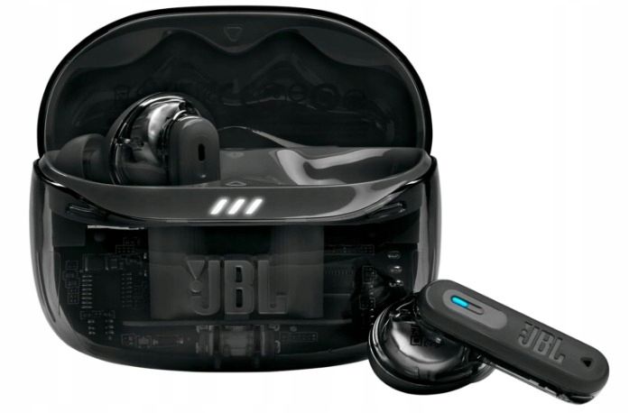 słuchawki bezprzewodowe dokanałowe jbl tune beam z redukcją szumów