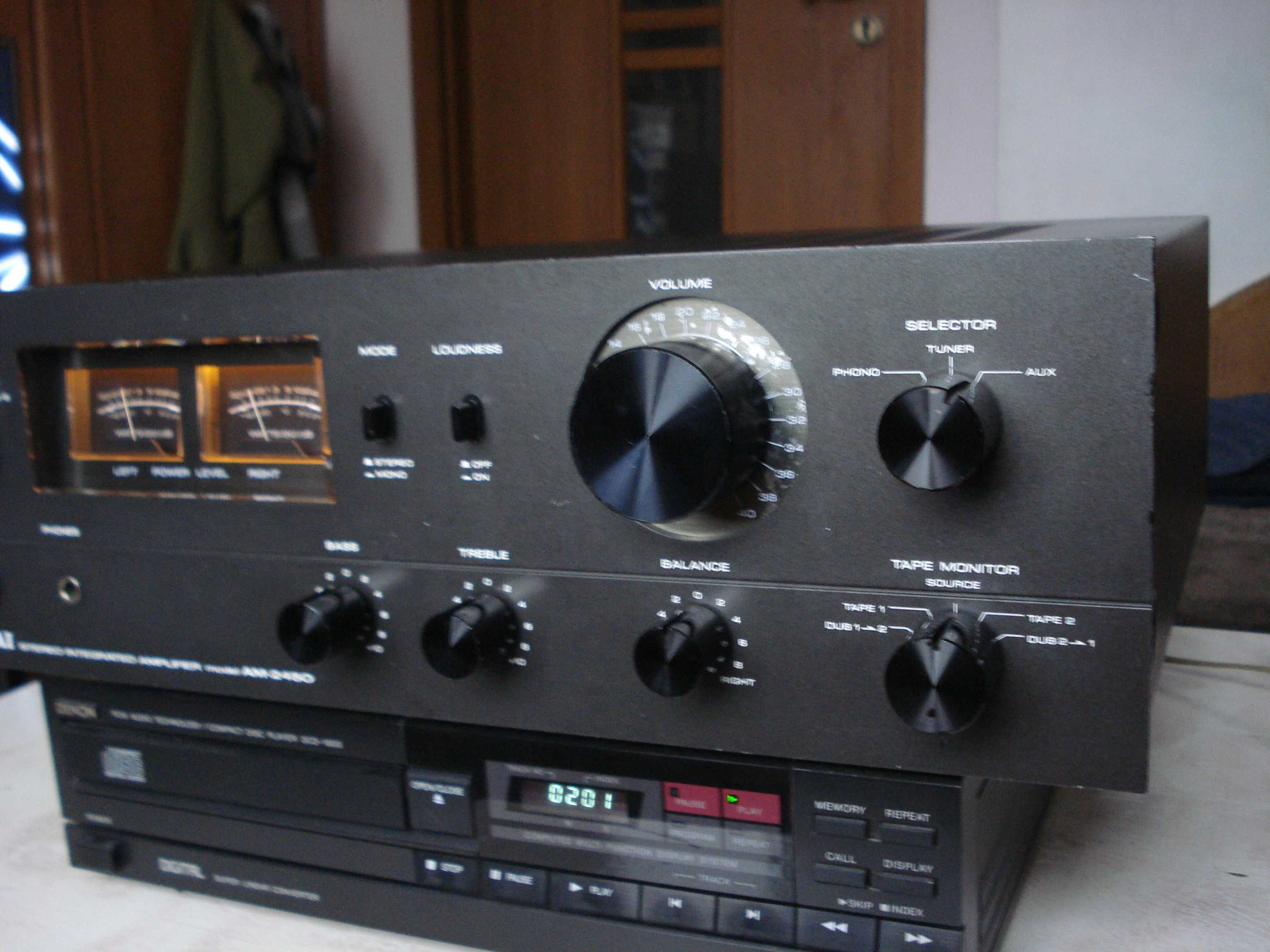 Підсилювач "AKAI" AM-2450, AM-2400, тюн. AТ-2450
