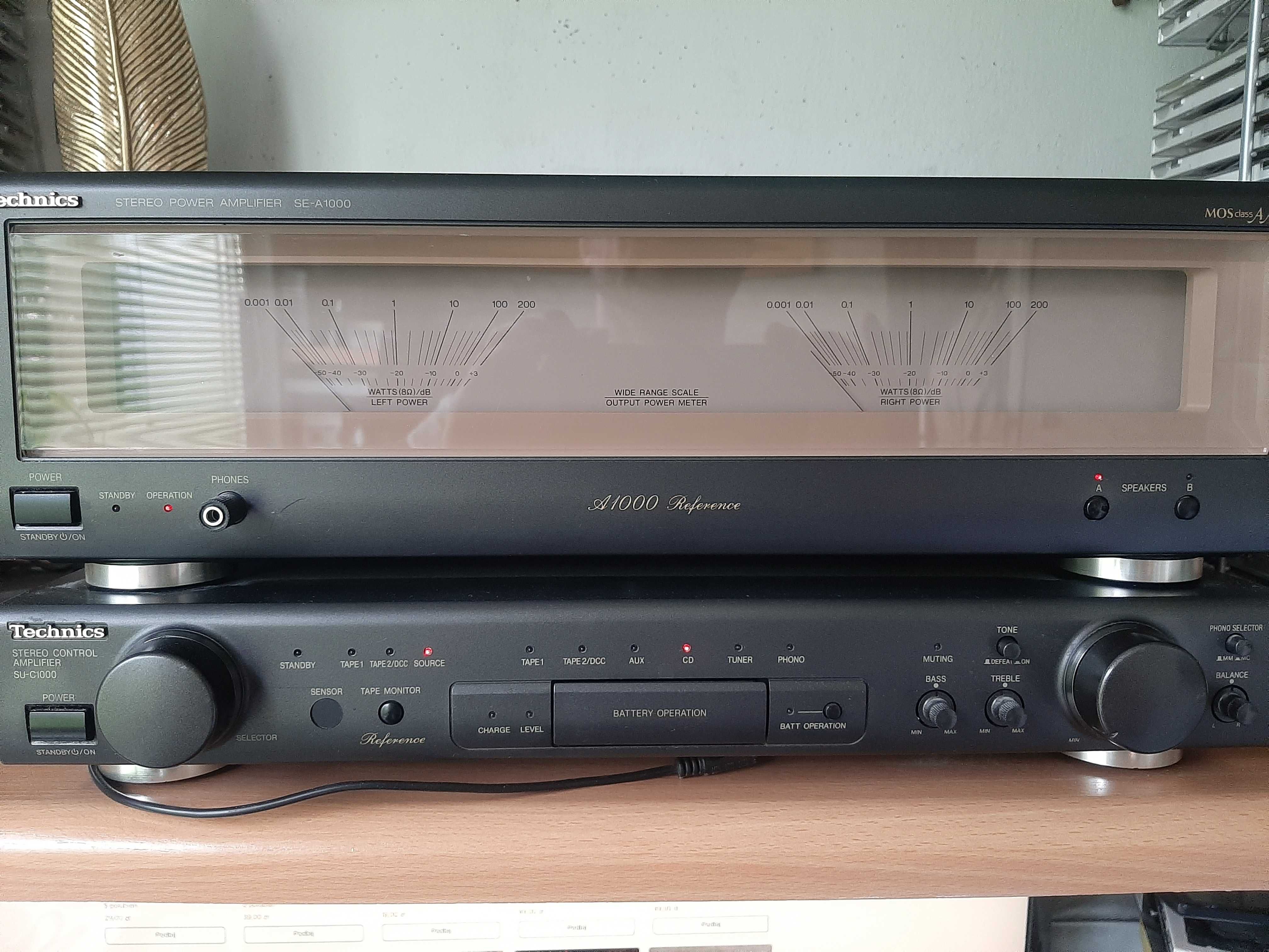 Technics SU-C1000 + Technics SE-A1000