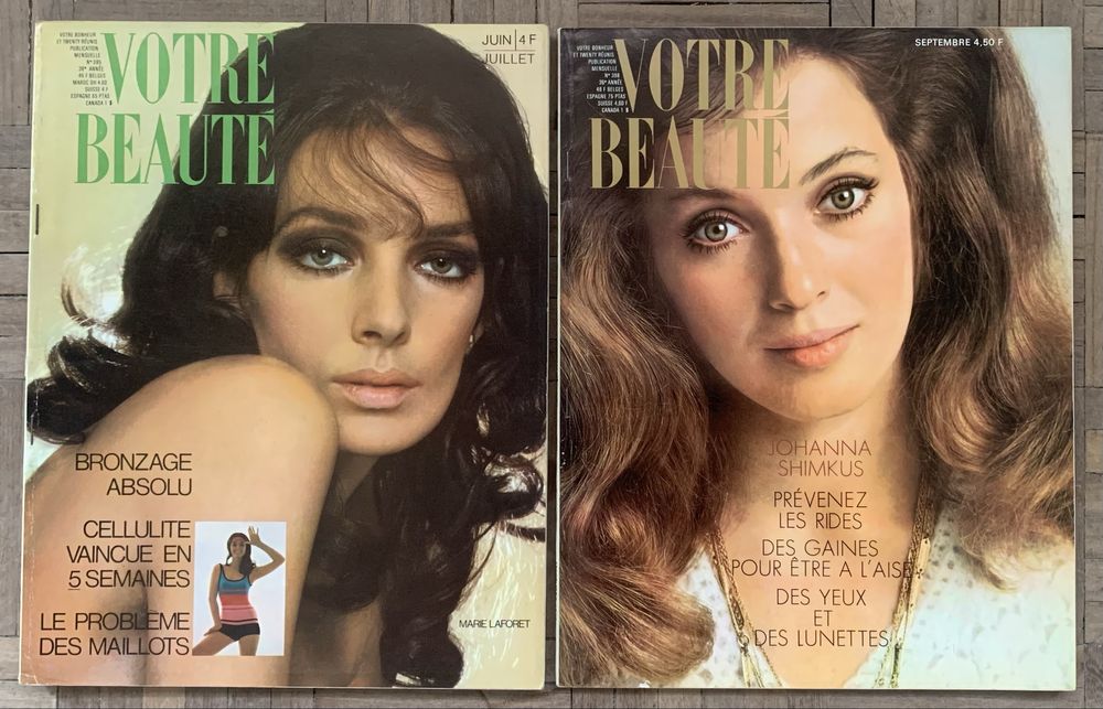 Revistas votre beaute 1968