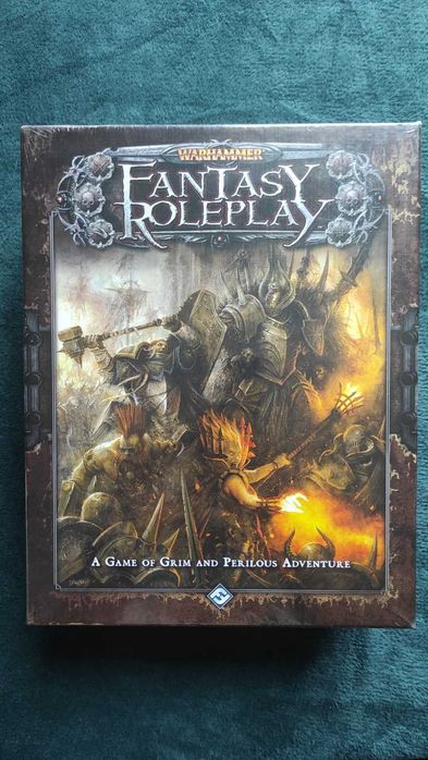 Warhammer Fantasy Role Play WFRP 3 edycja Core Set nowy UNIKAT
