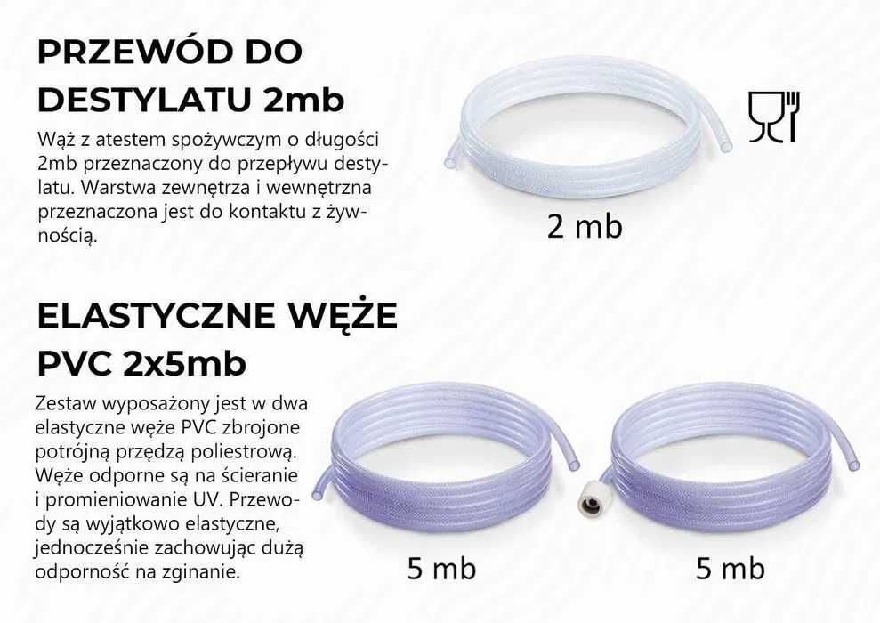 Destylator do bimbru gazowo-elektryczny, bimber, KEG 25-50L, aabratek