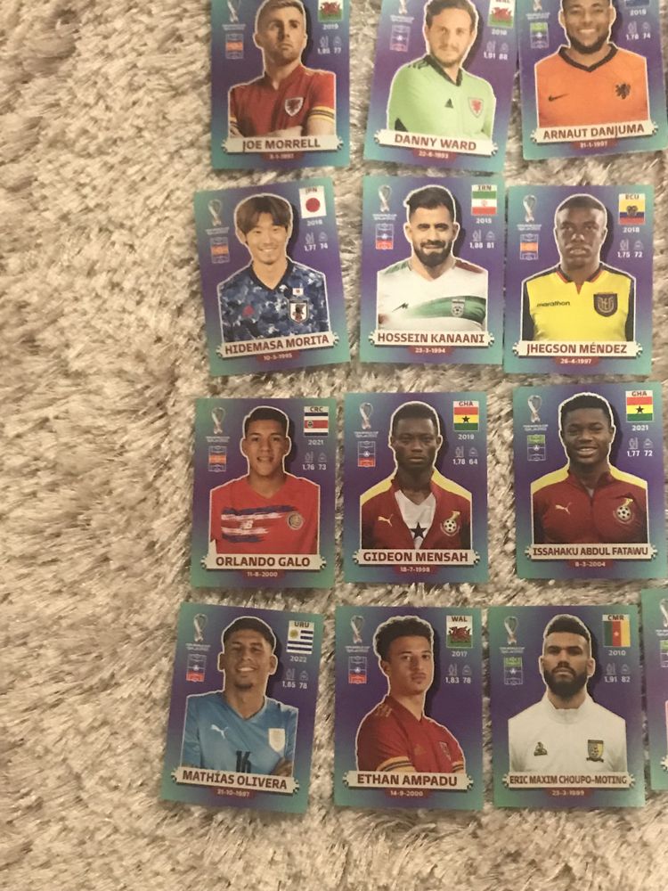 Cromos copa do mundo 2022 panini