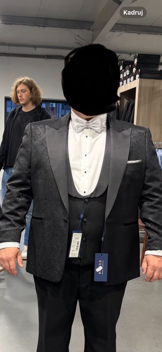 Garnitur kamizelka koszula buty gratis
