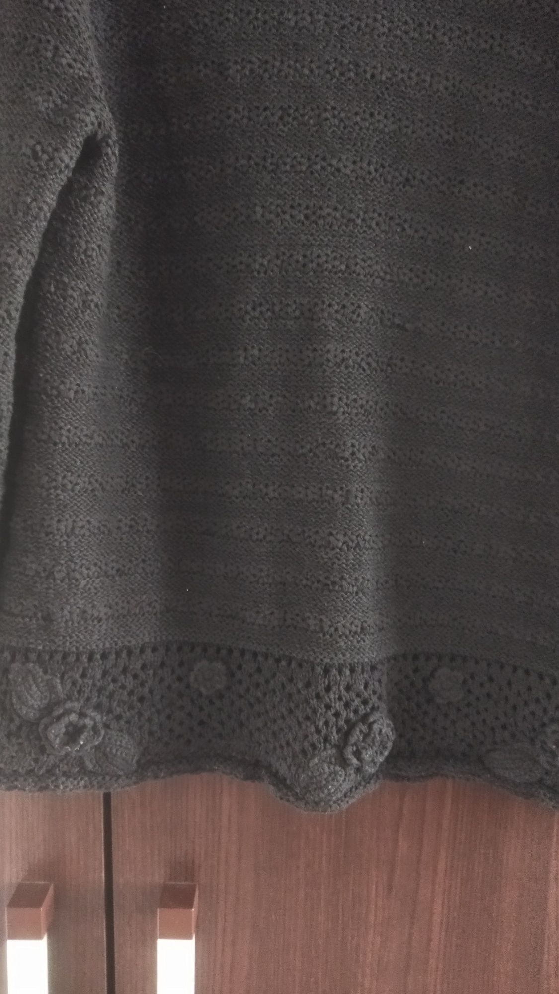 Ażurowa Oryginalna tuniczka - sweterek 2 XL