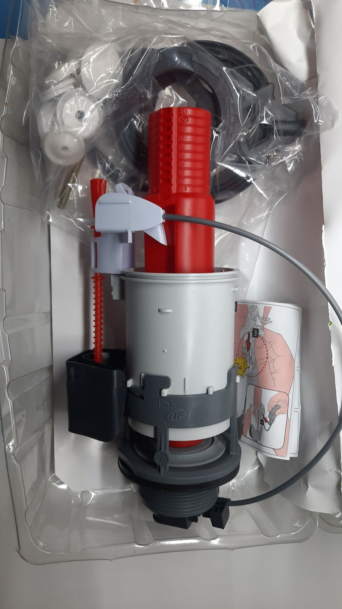 Wirquin mechanizm spłuczki w cenie uszczelki