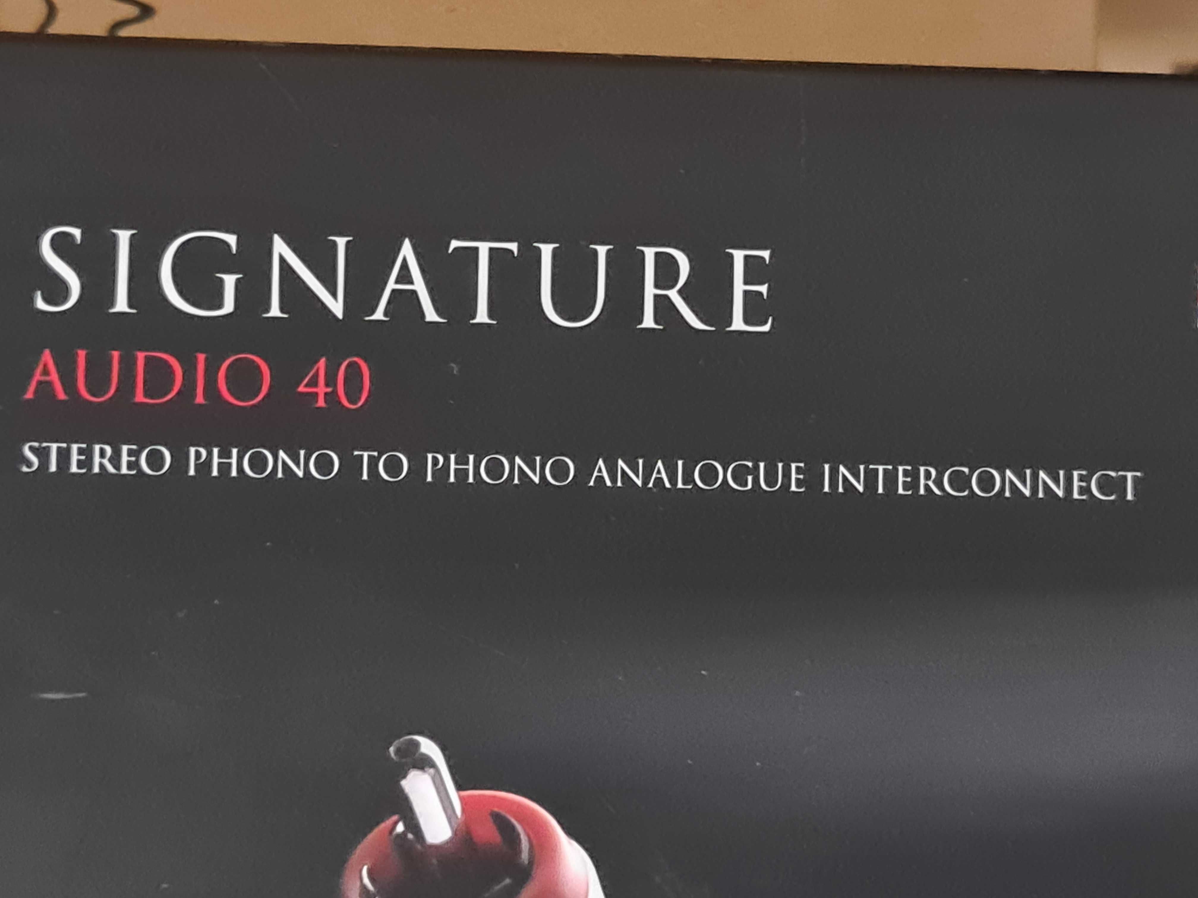QED sgnature AUDIO 40,  1.0m