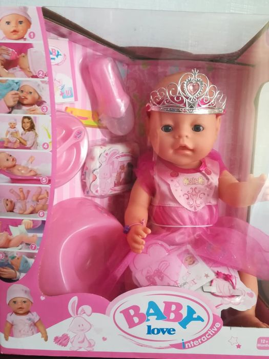 Пкпс Бебі Борн 42 см Бейбі Берн Baby born лялька кукла пупсик