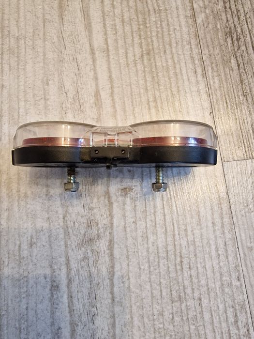 Lampka lampa rowerowa tylna na bagażnik BM Toplight Flat Plus przewód