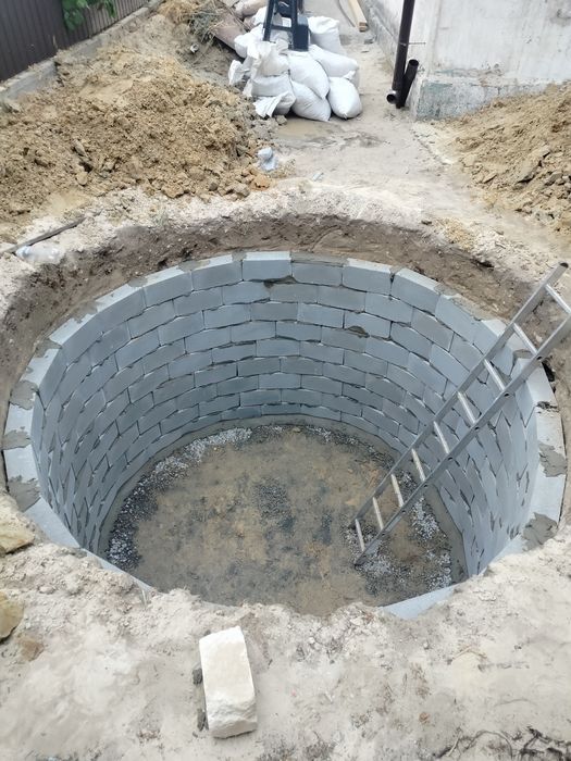 Сливная яма, септик, дренаж, копка, траншея