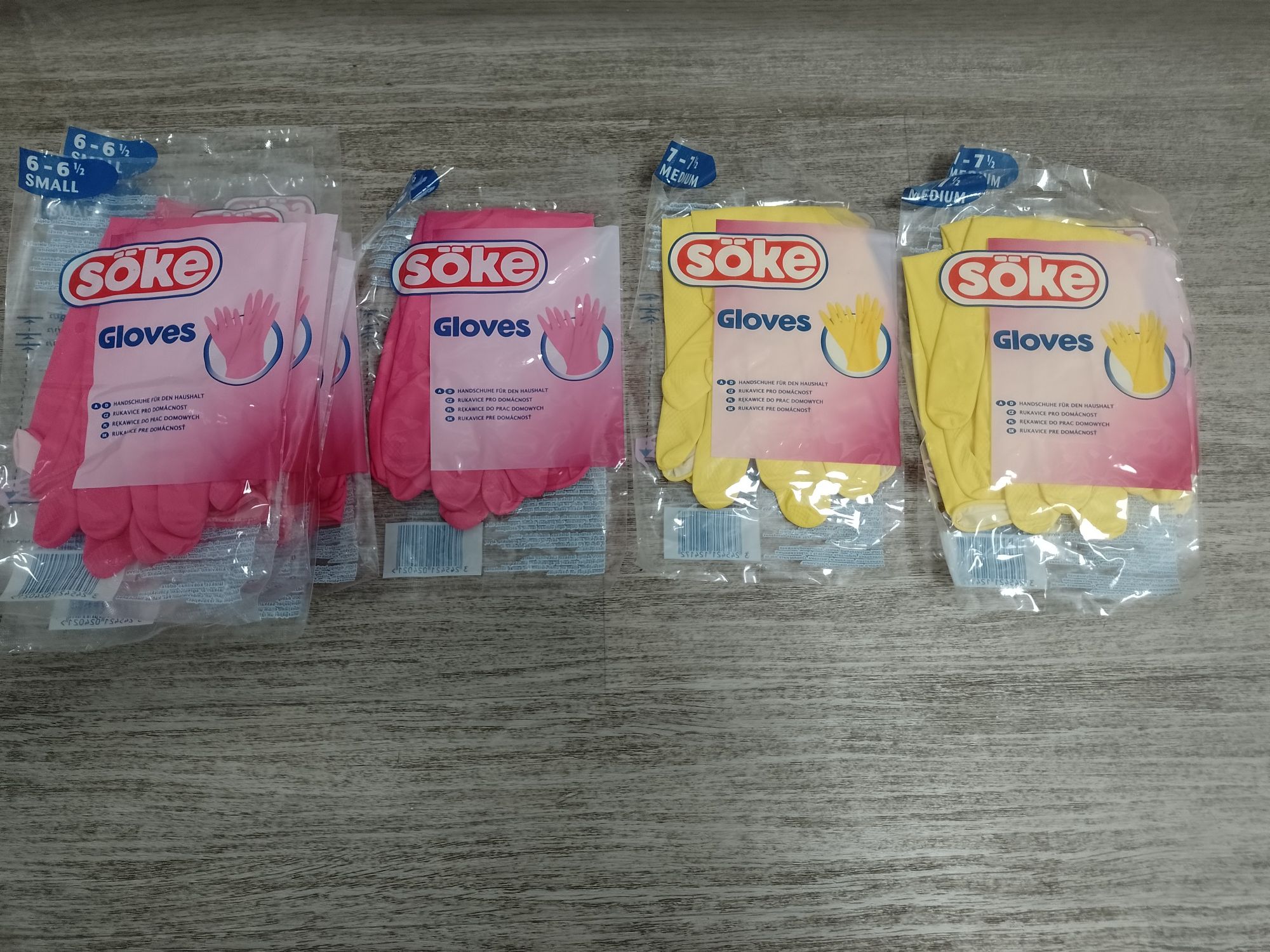 Sprzedam gumowe rękawiczki sztuk 10.