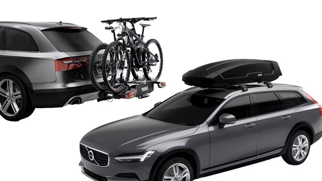 BOX BAGAŻNIK rowerowy platforma rowerowa THULE najem