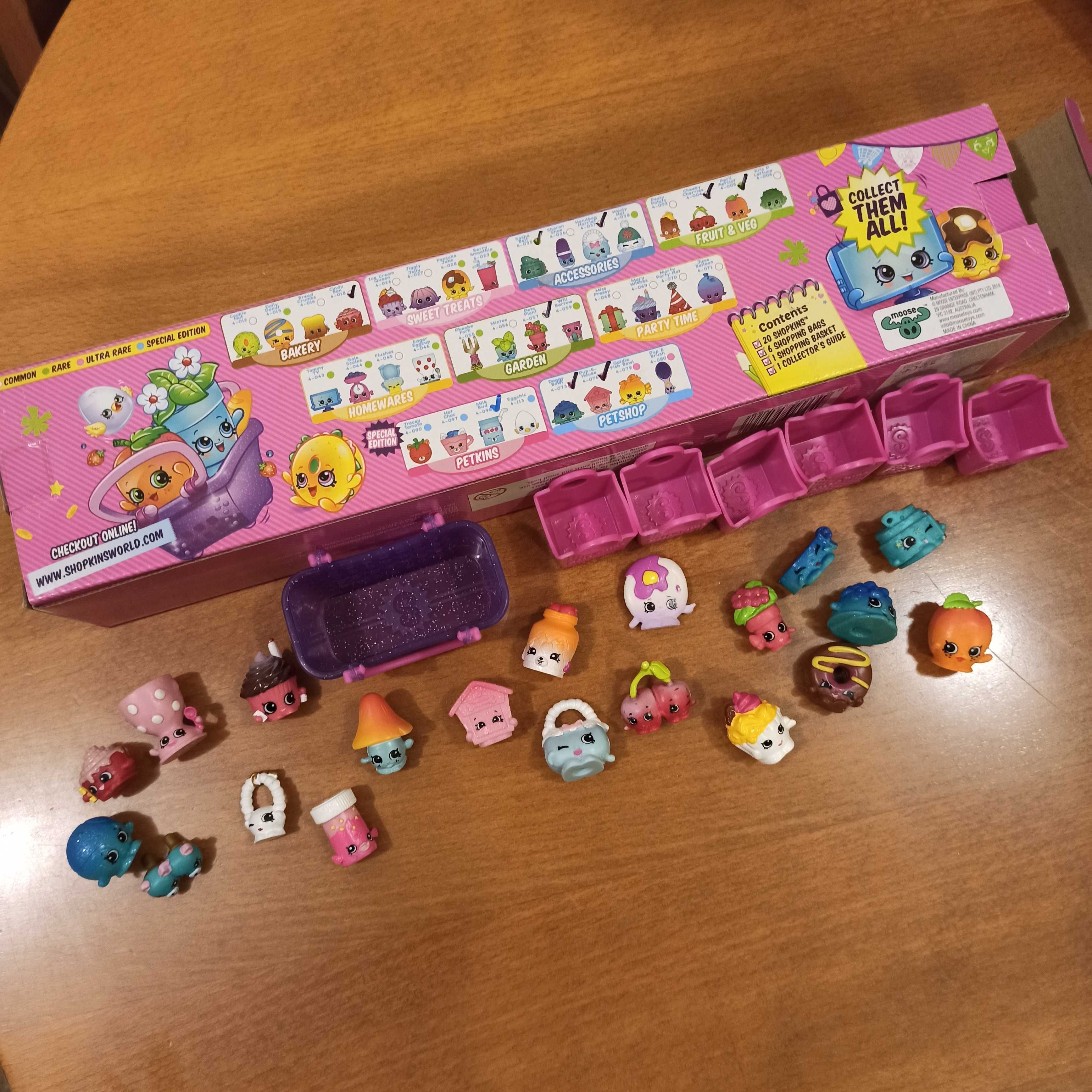 Фігурки Шопкінс Shopkins оригінал від Moose. Mega Pack 4 Season.