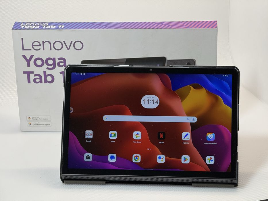 Tablet Lenovo Yoga 11’ ekran 2k 8GB + 256GB plus etui jak nowy