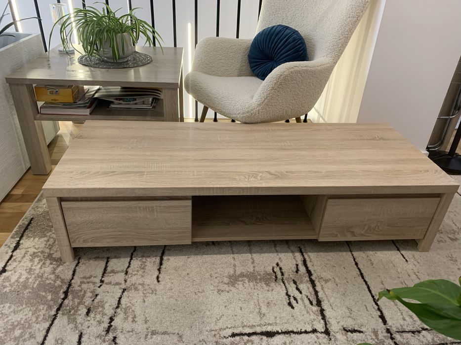 Szafka RTV niska, BRW, dab sonoma