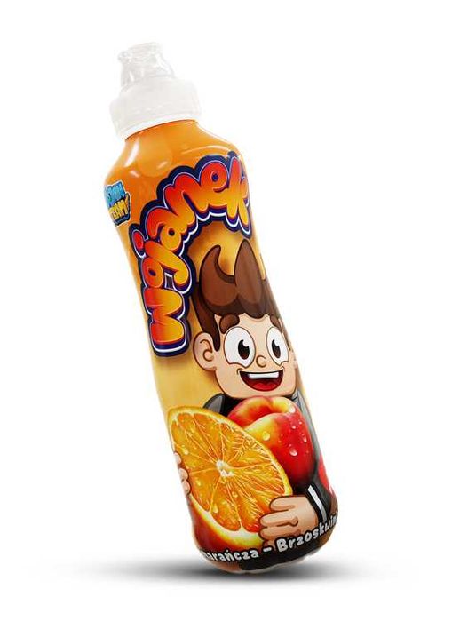 Napój Wojan Wojanek - 6 szt. Smak pomarańcza - brzoskwinia