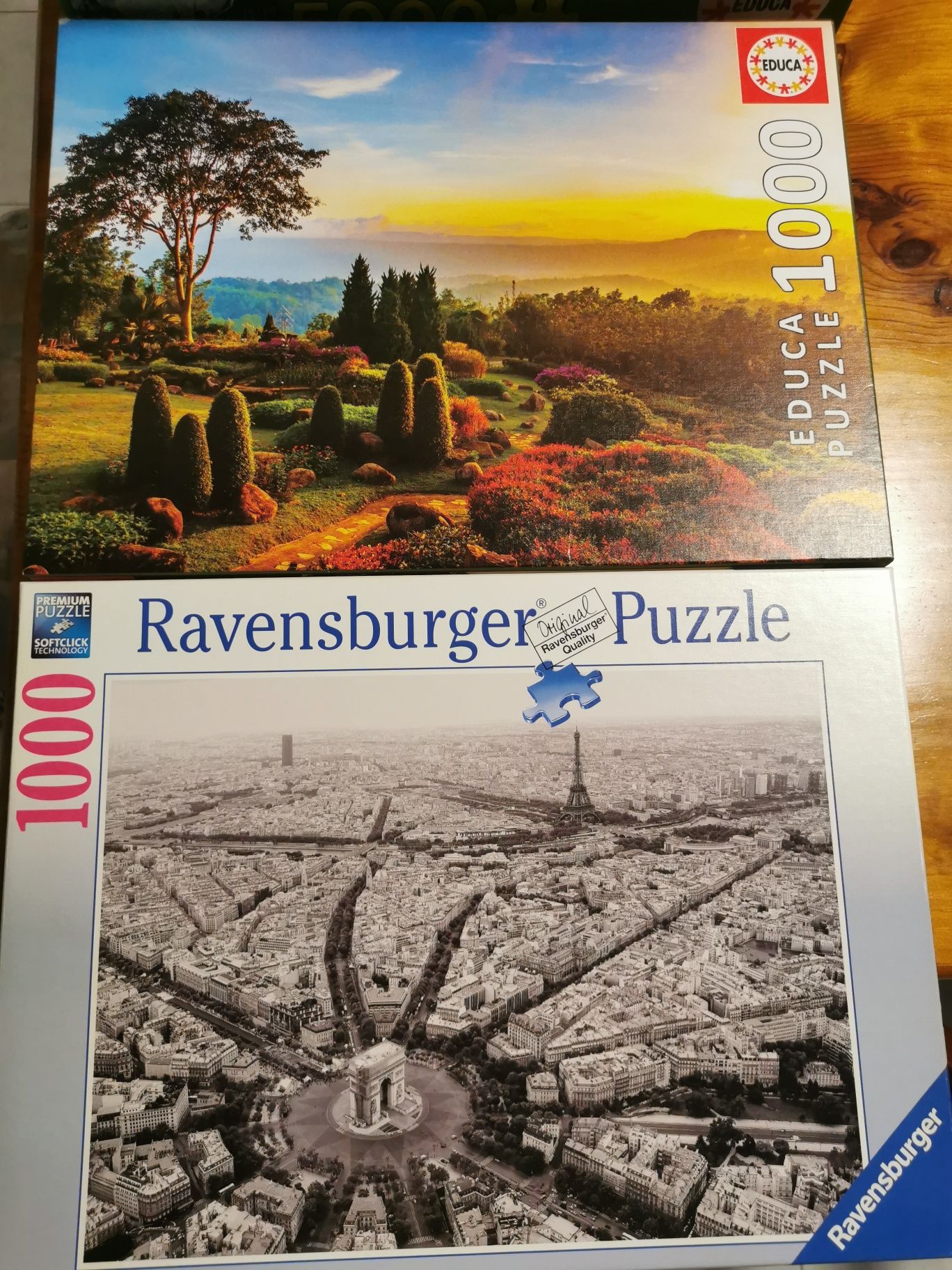 Puzzles de 1000/9000 peças