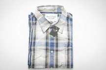 Abercrombie & Fitch New York Koszula Męska w kratę Muscle Fit XL