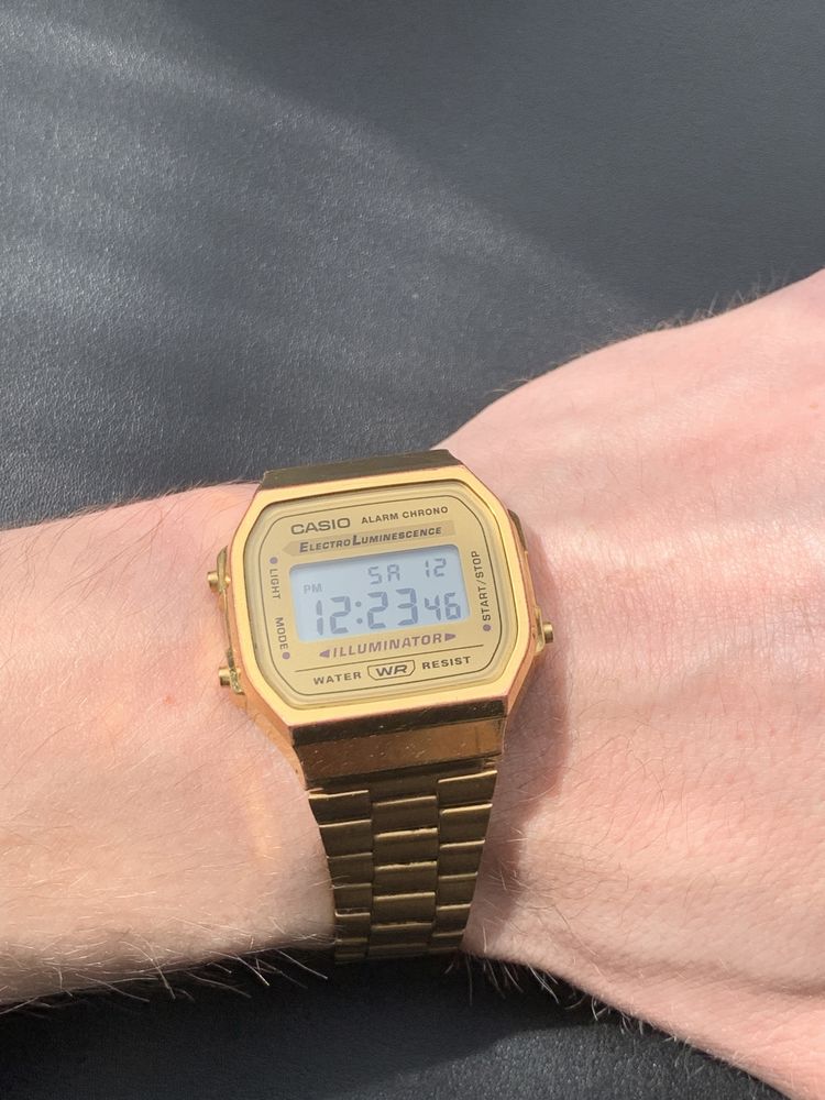 Годинник Casio A168WE Оригінал