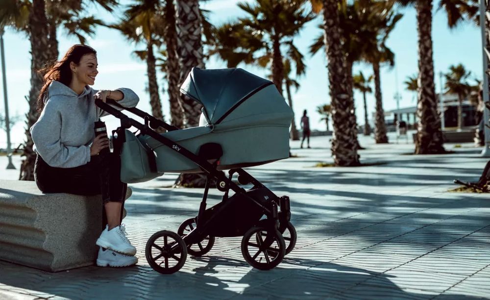 Wózek Tutis Sky waga tylko 10,5 kg! Lekki wózek 2w1 lub wózek 3w1