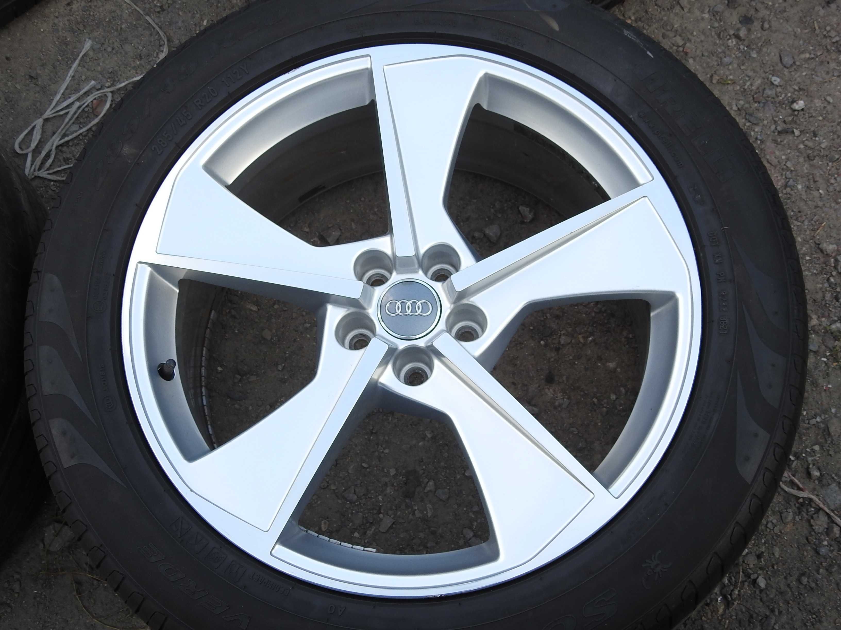 4xAlufelgi AUDI 20'' 5x112 9J et33 4M0 Stan BDB