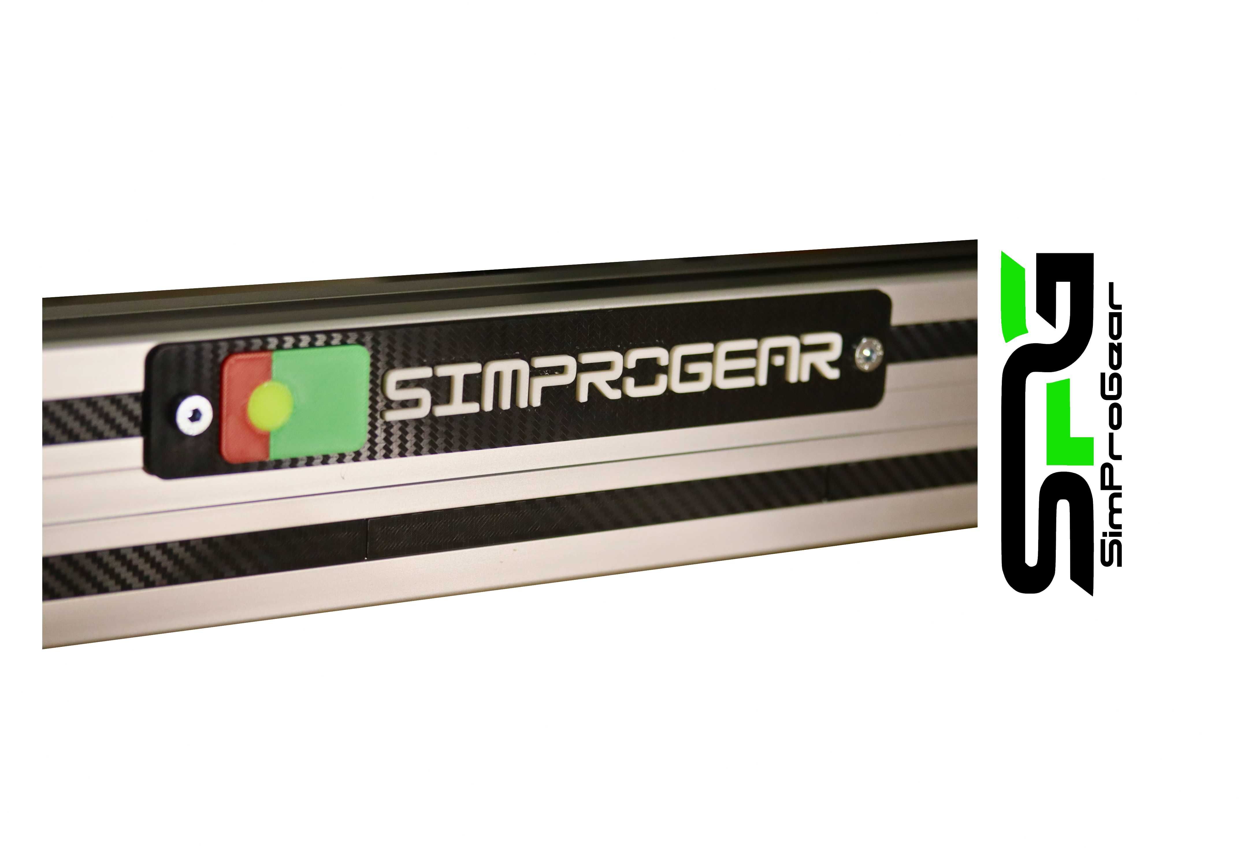 Placa com nome - Personalizado para simrig - simracing