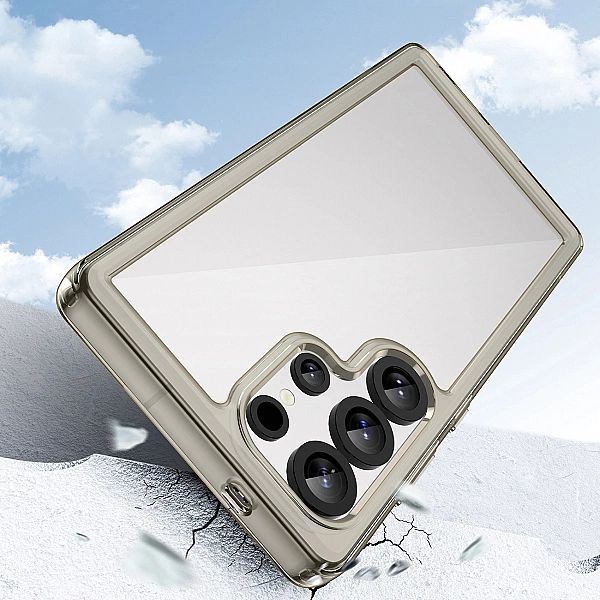 Etui silikonowe Outer Space Case z żelową ramką do Samsung Galaxy S25
